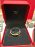 周大福素圈寶寶金飾黃金手實(shí)心鐲子(工費(fèi)220)約8.15g EOF1429 曬單實(shí)拍圖