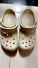 卡駱馳（crocs）經(jīng)典Clog男女洞洞鞋一腳蹬沙灘鞋 CR10001-2Y2  38  曬單實(shí)拍圖