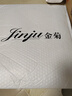 金菊桑蠶絲花卉印花2025夏季新款圓領(lǐng)短袖通勤百搭拼接真絲T恤女上衣 曬單實(shí)拍圖