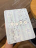 崇尚美適用ipad11保護套2025款ipadA16帶筆槽平板ipad air7/air6保護殼蘋(píng)果10代第9代8代平板電腦卡通殼 【星空小白熊S】三折支撐/帶筆槽 iPadPro20/21/22版( 曬單實(shí)拍圖