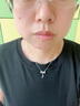 周大生流蘇蝴蝶結(jié)銀項鏈女S925鎖骨鏈小眾設(shè)計感生日禮物送女友 曬單實拍圖