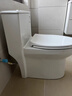 惠達（HUIDA）小戶型馬桶家用大沖力虹吸式衛(wèi)生間節(jié)水防臭靜音坐便器6379N 1級水效 納米釉面 HDC6379N連體 400MM 曬單實拍圖