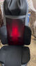 頸肩背一體按摩器全自動(dòng)揉捏全身肩頸椎腰部背部多功能靠墊家用 黑紅升級款【頸肩背腰同步+3檔力度模式+恒溫熱敷】 曬單實(shí)拍圖