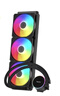 雅浚（ProArtist）360水冷散熱器 EA5SE 360一體式CPU散熱 240電腦ARGB風(fēng)扇 支持intel/amd 1700/am4/AM5平臺 EA5 360SE 黑色/支持1700/A 曬單實(shí)拍圖