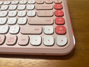 羅技（Logitech）POP ICON KEYS 泡泡鍵盤(pán) 藍牙辦公鍵盤(pán) 無(wú)線(xiàn)鍵盤(pán) AI便攜鍵盤(pán) 筆記本鍵盤(pán) 粉色 曬單實(shí)拍圖
