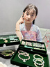 凡華兒童手鏈古風(fēng)串珠子禮盒套裝手工diy項(xiàng)鏈?zhǔn)罪椇信⑼婢吒邫n禮物 古風(fēng)禮盒/6色600珠-三層鹿絨盒 曬單實(shí)拍圖