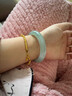 慕僑西“火爆全網(wǎng)”緬甸翡翠玉手鐲子女款冰透種晴水正品真玉翡翠(處理) “火爆全網(wǎng)”翡翠手鐲 58-59mm（現貨現發(fā)） 曬單實(shí)拍圖