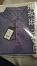 布先生短袖polo衫男夏季翻領(lǐng)絲光棉衣服男裝打底衫AT10461易穿搭清倉(cāng) 紫藍(lán)色 2XL (185) 曬單實(shí)拍圖