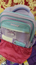 COOLBABY庫洛米掛件書包小學(xué)生兒童護(hù)脊減負(fù)女孩1-4-6年級(jí)雙肩背包痛包 曬單實(shí)拍圖