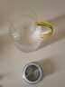 京東京造 涼水壺 高硼硅玻璃茶水分離耐熱耐高溫冷水壺泡茶杯大容量1.8L 曬單實(shí)拍圖