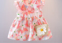 G.DUCKKIDS女寶寶背心連衣裙0-1-2-3歲女童洋氣裙子2025夏裝新款嬰兒公主裙 粉紅色   風(fēng)吹一夏 90 cm 曬單實(shí)拍圖