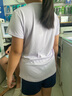 特步（XTEP）兒童童裝女童小中大童運動(dòng)短袖針織套裝 霧紗紫 160 曬單實(shí)拍圖