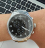 天梭（TISSOT）【官方授權(quán)店】速馳系列男表運(yùn)動(dòng)計(jì)時(shí)皮帶石英手表瑞士腕表送男生 黑盤鋼帶款T116.617.11.057.01 曬單實(shí)拍圖