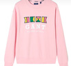 GANT/甘特寬松休閑刺繡字母印花圓領(lǐng)套頭帶帽百搭長(cháng)袖女衛衣 614-粉色 S 曬單實(shí)拍圖