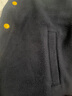 馬騎頓（MQD）童裝男大童秋季潮酷休閑翻領(lǐng)外套 藏青 130 曬單實拍圖