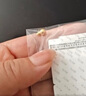周大生黃金投資金豆足金吉祥小福豆七夕禮物送女友 星星1g 曬單實拍圖