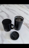 膳魔師（THERMOS）保溫杯340m男女士?jī)和R克咖啡杯七夕教師節(jié)禮物JDG-351 黑色 曬單實(shí)拍圖