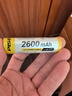 品勝（PISEN）18650鋰電池 3.7v-4.2v 2600mAh大容量強(qiáng)光手電筒充電電池 麥克風(fēng)/頭燈/小風(fēng)扇等 平頭款 曬單實(shí)拍圖