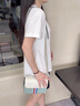 GUSKI包包女包奢侈品牌斜挎包女2025新款高級(jí)單肩包生日禮物送女友老婆 綠色【Green】 精美禮盒裝 曬單實(shí)拍圖