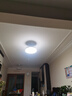 惠普吊扇風(fēng)扇燈普瑞護眼LED餐廳隱形扇葉遙控調(diào)光一體中山燈具包安裝 曬單實拍圖