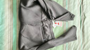 諾帝卡（NAUTICA）【商場(chǎng)同款】男裝25春夏新款珠地雙面空氣層直筒運動(dòng)衛褲男KO5108 碳灰01C M 曬單實(shí)拍圖