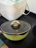 特福（Tefal）平底鍋不粘鍋煎鍋家用炒菜鍋平底煎蛋鍋煎牛排鍋電磁爐燃?xì)庠钔ㄓ?深煎鍋-綠色（多功能鍋） 22cm 曬單實(shí)拍圖
