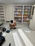 奈高（NAIGAO）鋼制書架家用立式書柜一體靠墻輕奢落地置物架兒童書架圖書館書架 曬單實拍圖