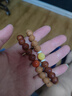 綠儂珠寶 南紅瑪瑙散珠單珠滿肉火焰紋圓珠本命年手串隔珠DIY配珠 【精選火焰紋】直徑約12mm/顆 曬單實(shí)拍圖