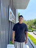 MR.25重磅美式復古短袖T恤男夏季寬松胖子大碼ins潮牌加肥加大半袖體恤 黑色 XL 曬單實拍圖
