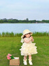 G.DUCKKIDS小黃鴨童裝公主裙女童生日裙子夏季兒童禮服女寶寶連衣裙夏裝短裙 圖片色 90 尺碼建議1~2歲cm 曬單實(shí)拍圖
