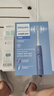 飛利浦（PHILIPS）電動牙刷鉆石3系 亮白&潔凈刷頭HX5181/02藍(lán)+HX9023刷頭3支裝 生日禮物 曬單實拍圖