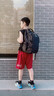 派格威新款中學(xué)生書包男生初中生高中生超大容量背包男女孩減負護脊男款 黑色大號+送防水手表+掛飾 曬單實拍圖