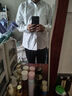 EAEOVNI長(zhǎng)袖襯衫男士白色襯衣男大碼胖子正裝修身抗皺職業(yè)工裝面試工作服 純白色【快速到貨】 44 【170-185斤】 曬單實(shí)拍圖