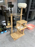 瓏小寵貓爬架貓窩加粗大型貓樹(shù)一體太空艙貓架子小戶(hù)型不占地麻繩貓玩具 127cm 4層 【太空艙木屋款】 曬單實(shí)拍圖