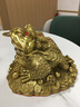 繽越黃銅金蟾招財(cái)擺件銅金蟾蜍三足金蟾金蟬擺件客廳玄關(guān)擺件開(kāi)業(yè)禮物 曬單實(shí)拍圖