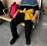 莫代爾莫代爾棉秋褲男薄款高彈免穿內褲打底線(xiàn)褲胖子大碼加肥加大保暖褲 【蠶絲莫代爾】淺灰+深灰 5XL (210-240斤) 曬單實(shí)拍圖
