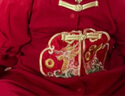 優(yōu)奇嬰兒衣服周歲春秋男寶寶中式國風(fēng)紅色抓周禮服蛇年新品拜年 曬單實(shí)拍圖