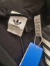 三葉草（Adidas）阿迪達(dá)斯ADIDAS 三葉草男子運(yùn)動(dòng)休閑梭織外套KB2466 黑色 XL  曬單實(shí)拍圖