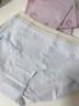 都市麗人女士內(nèi)褲女純棉中腰蠶絲襠7A級(jí)抑菌舒適透氣女生三角褲4條混色L 曬單實(shí)拍圖