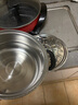 【大牌同款】不銹鋼加厚蒸鍋多層家用蒸鍋電磁爐燃氣灶爐具通用 【26cm】加厚雙層蒸鍋（1-2人用) 曬單實(shí)拍圖