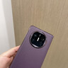 三只貓咪適用華為mate70pro手機殼mate70全包保護套mate70磁吸翻蓋mate60pro頭層牛皮mate6輕奢高檔女款 【紫色】頭層牛皮-磁吸翻蓋-智能視窗 華為 Mate70pro+ 曬單實(shí)拍圖