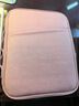 易途一客多功能ipad收納包加絨防震防塵平板電腦包內膽包手提收納包輕薄 粉色 11吋 曬單實(shí)拍圖
