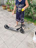 帝百倫 滑板車(chē)成人兩輪踏板代步可折疊通勤青少年兒童6-12歲-40歲避減震 高配黑雙剎帶減震雙剎車(chē)翹尾帶贈(zèng) 曬單實(shí)拍圖