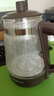 金灶（KAMJOVE）煮茶器 噴淋式蒸汽煮茶養生壺 玻璃養生花茶壺 電熱水壺煮茶壺泡茶燒水壺 A-53棕色/0.8L 曬單實(shí)拍圖
