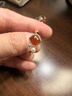Amber Lollipop紅瑪瑙戒指女輕奢小眾指環(huán)開口食指生日七夕情人節(jié)禮物送女友老婆 曬單實(shí)拍圖