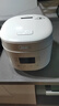 美的（Midea）迷你電飯煲微壓 小型家用電飯煲1-2人電飯鍋家用1-2-3個(gè)人用宿舍萌趣多功能煲湯煮飯煮粥不粘內(nèi)膽 【奶油白】晶瑩白玉釜 1.8L 曬單實(shí)拍圖