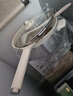 小熊（Bear）電炒鍋 電火鍋 電煮鍋家用多功能蒸煮煎炒一體感溫紅點大功率炒菜鍋電熱鍋4.5L B28D3配蒸籠 曬單實拍圖