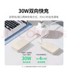 綠聯(lián)【3C認證可上飛機】充電寶自帶線(xiàn)20000毫安30W快充 大容量小巧便攜移動(dòng)電源適用蘋(píng)果16/15小米華為 曬單實(shí)拍圖