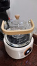 SUSHI CERAMICS茶壺加厚高硼硅玻璃煮茶壺花茶壺木把提梁壺1000ml 曬單實(shí)拍圖