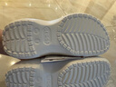 卡駱馳（crocs）云朵女鞋洞洞鞋厚底增高涼鞋戶外沙灘鞋包頭透氣拖鞋 W6 曬單實拍圖